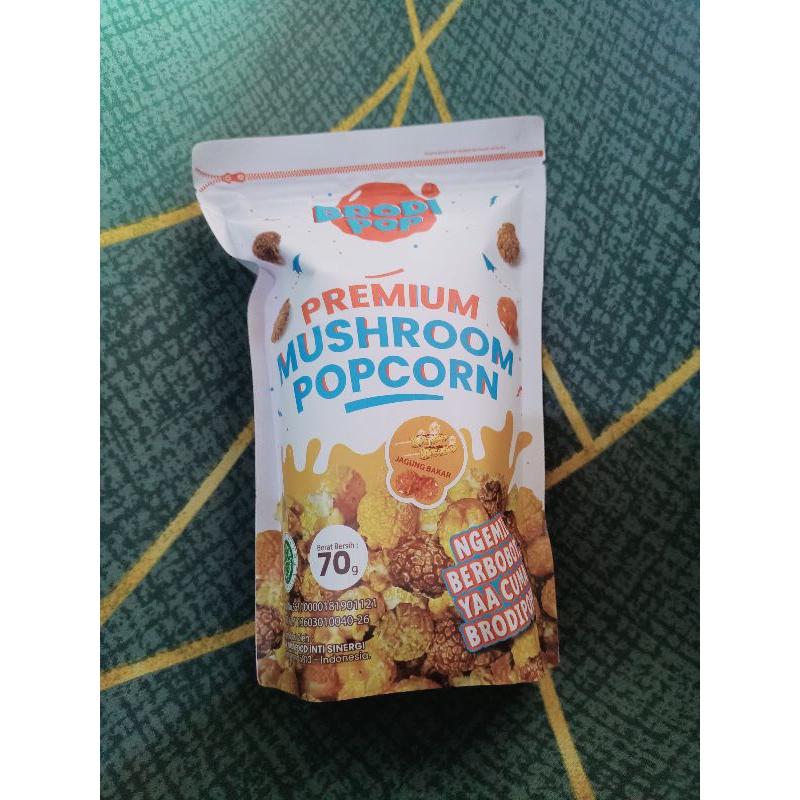

BRODI PREMIUM MUSHROOM POPCORN JAGUNG BAKAR