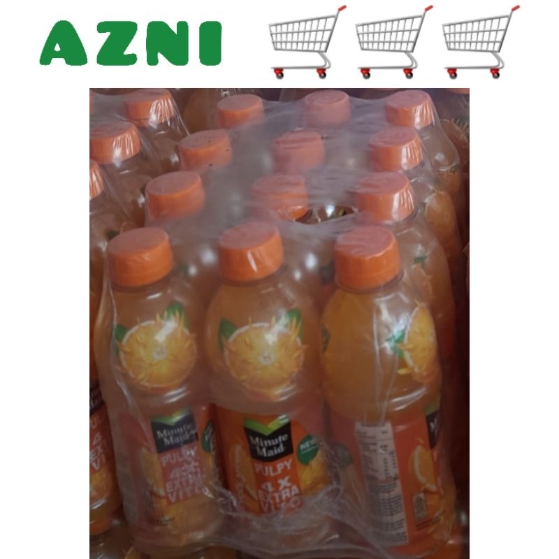 

Pulpy Orange 1 case 300ml x 12 botol - Minuman Jeruk