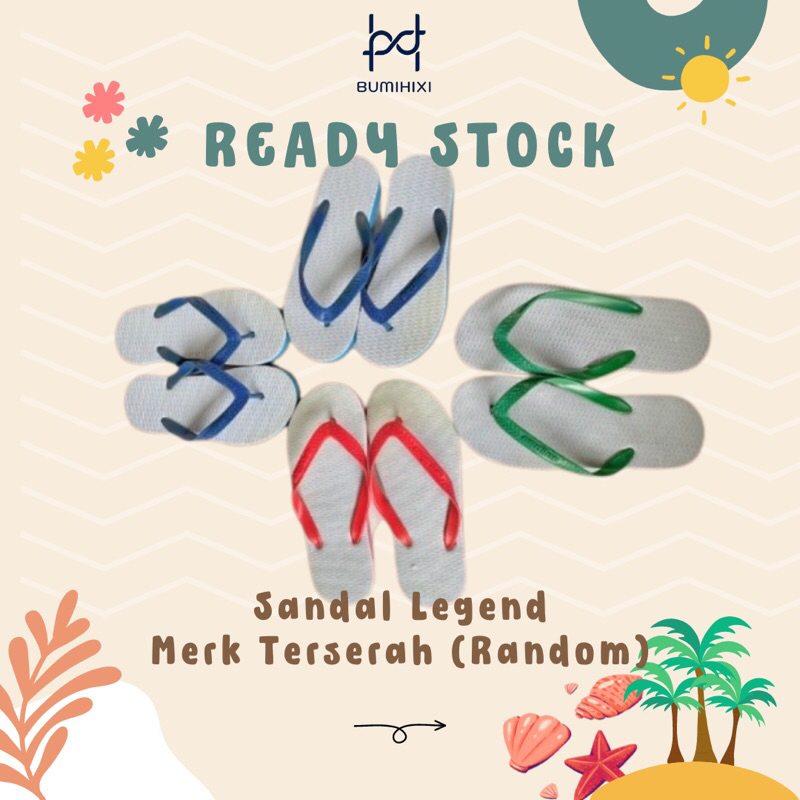 Sandal Jepit Terserah | Merk Lokal Indonesia Skyway, Nippon, Ardiles, Swallow