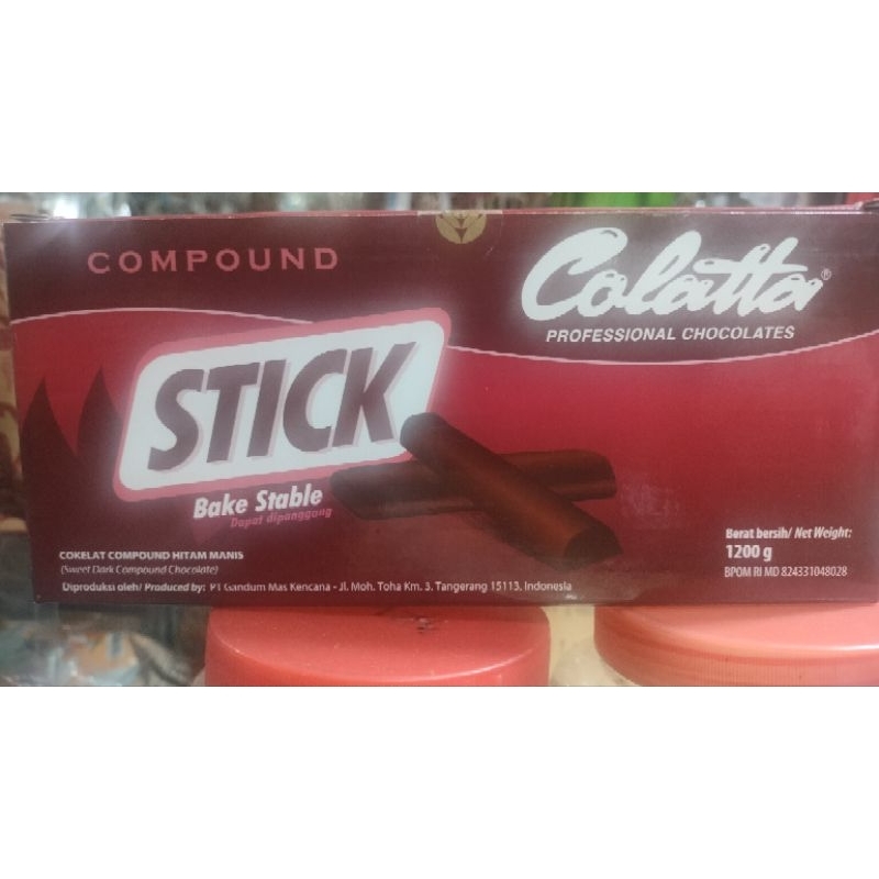 

coklat colatta stick bake stable 1200 gram