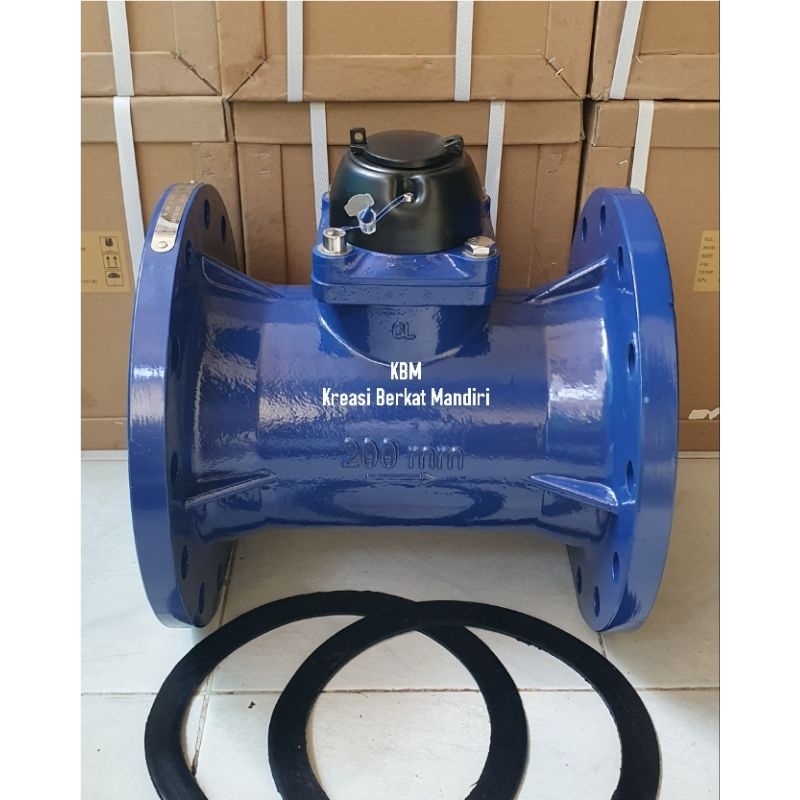 FLOW METER AIR LIMBAH 8" INCH LXXG-200 DN200 MM SEWAGE METER 8 INCH ARUS