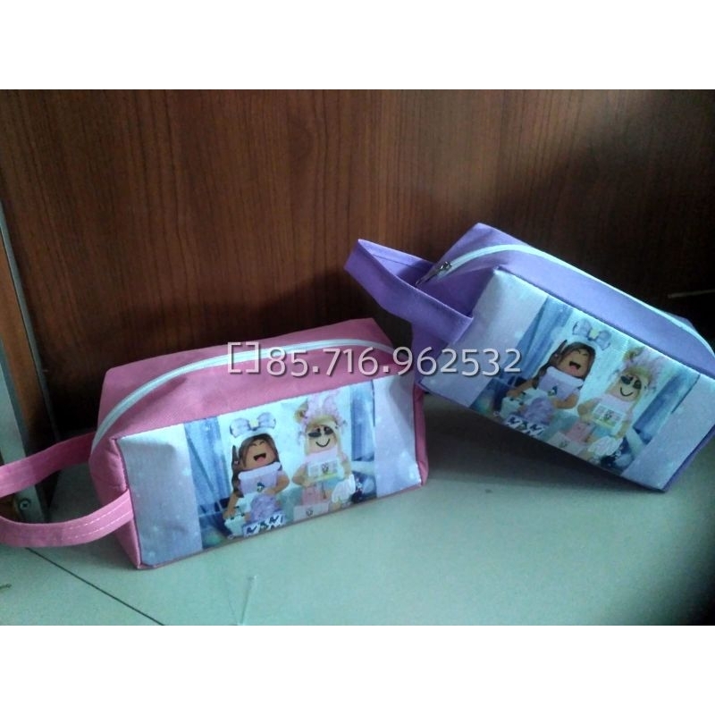 

Dompet souvenir ultah tempat pensil custom