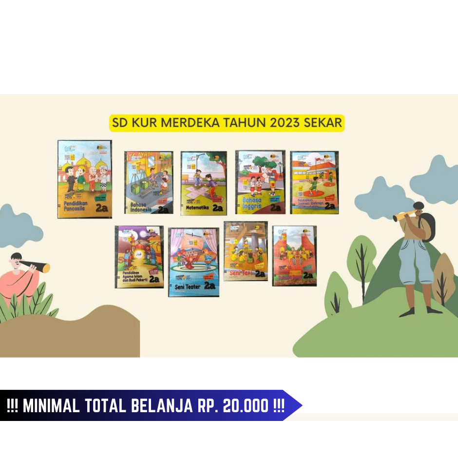 Buku LKS Merdeka Sekar  - SD MI Kelas 2 - Semester Ganjil Edisi 2023