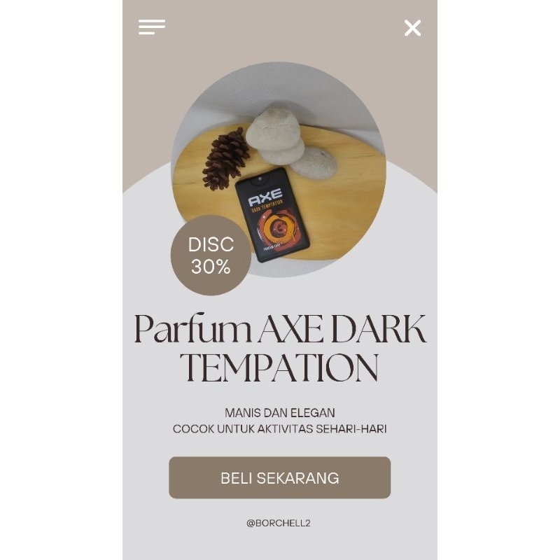 AXE DARK TEMPTATION