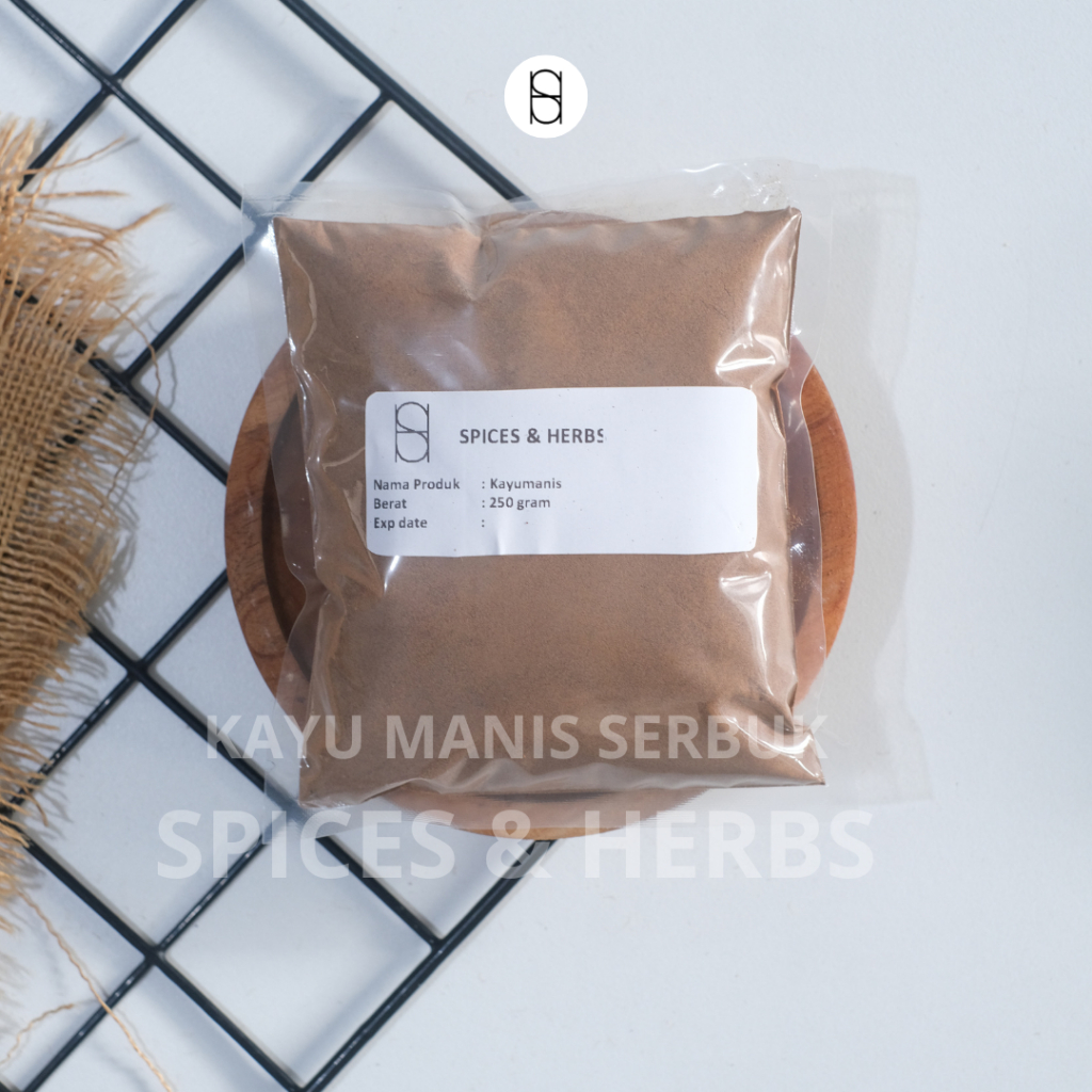 

KAYU MANIS SERBUK / 100% MURNI / PREMIUM / 250GRAM