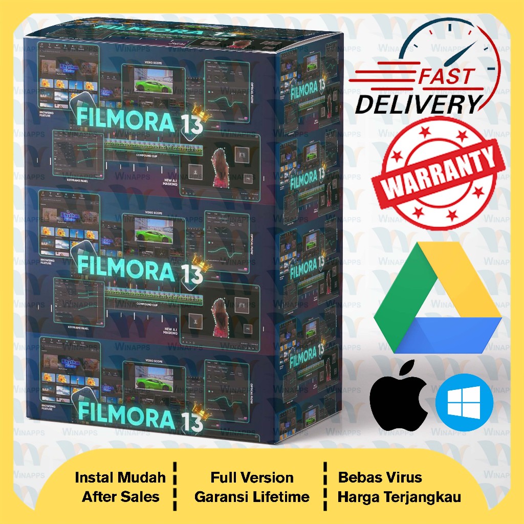 (WIN & MAC) FILMORA 13 / 12