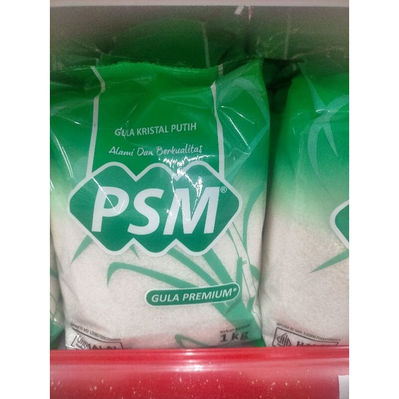 

Gula pasir PSM 1 KG