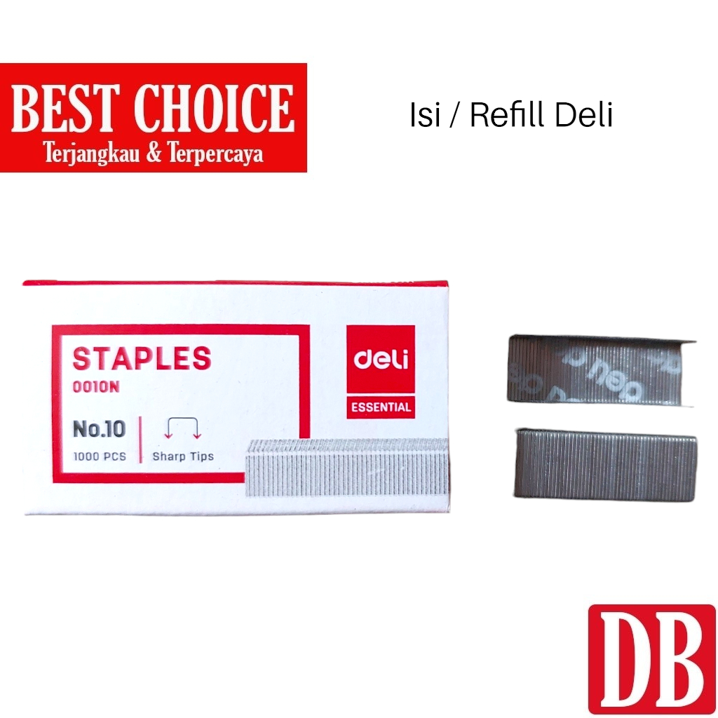 

Refill / Isi Staples Deli Kecil No.10 (1pcs)