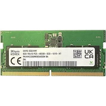 RAM HYNIX 8GB DDR5 4800MHz SODIMM RAM LAPTOP