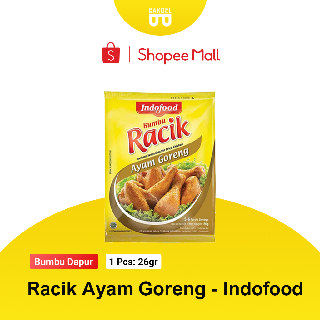 

Bumbu Racik - Ayam Goreng - Indofood - Bakoel Sayur Online