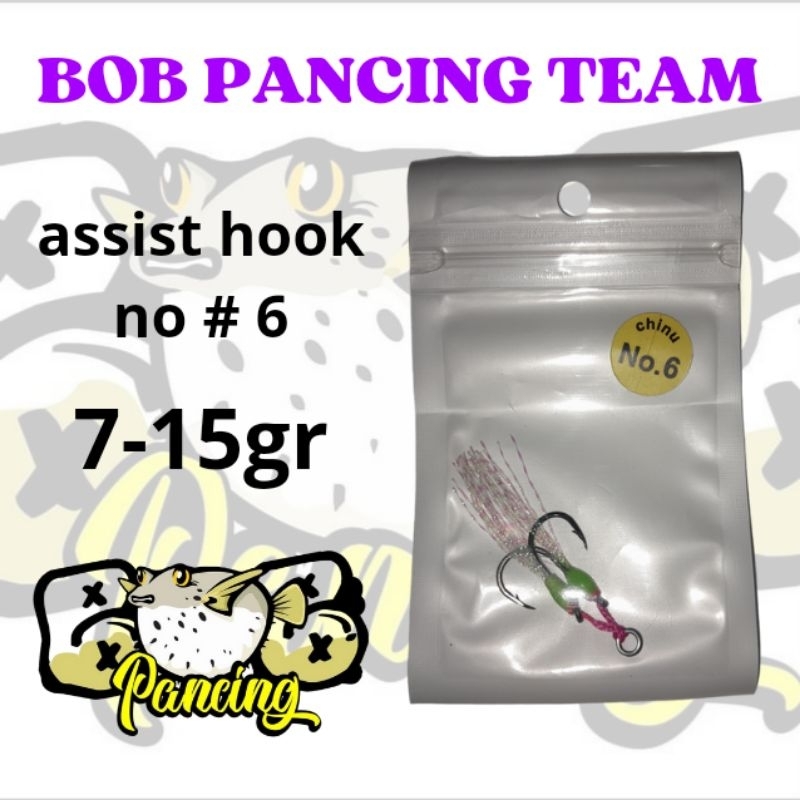 ASSIST HOOK BOB PANCING TEAM NO # 6