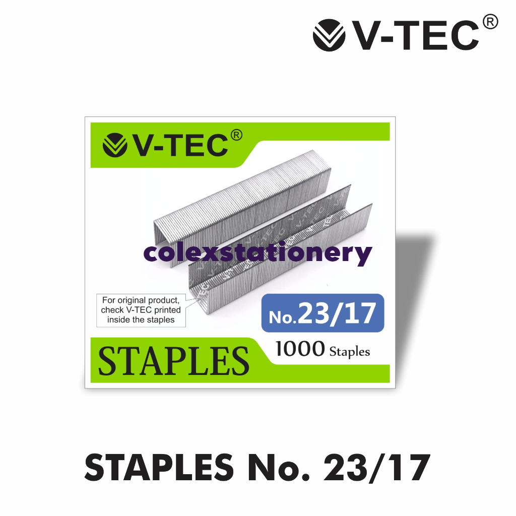 

Isi Hekter / Staples / Neces Vtec Ukuran 23/17
