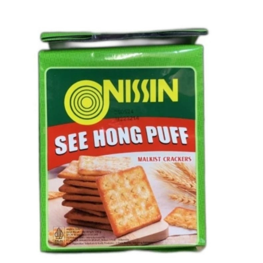 

Biskuit Nissin See Hong Puff Malkist Crackers 250gr