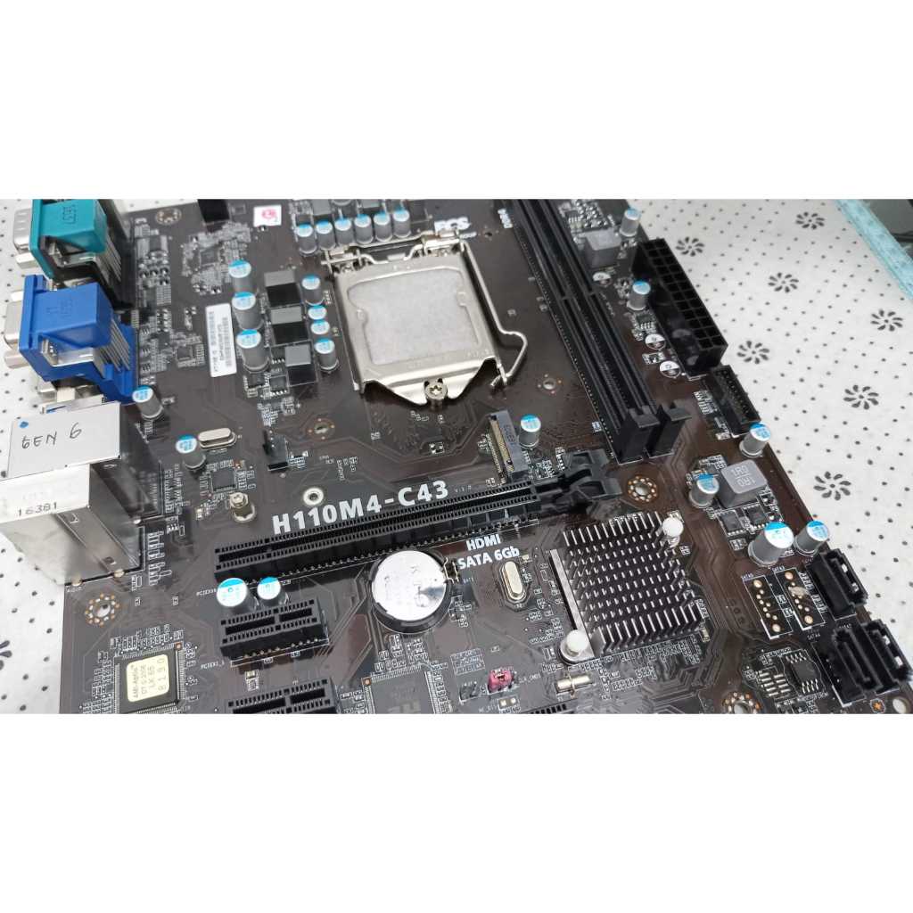Mainboard ECS H110 DDR4