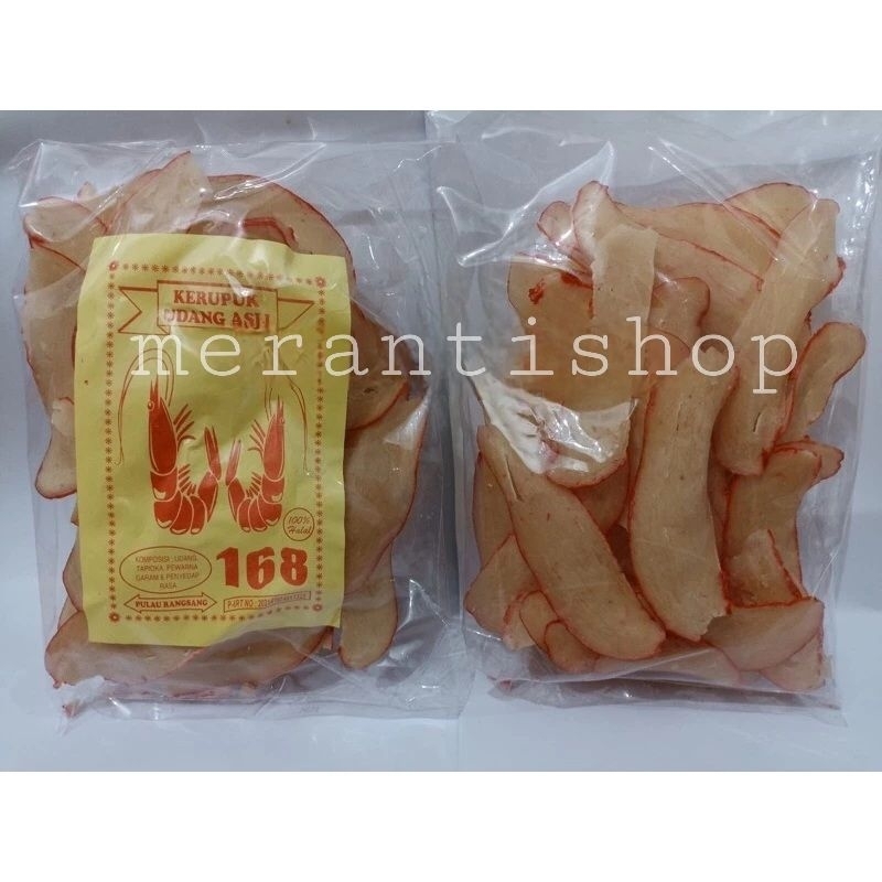 

Kerupuk Udang 168 110gram asli Pulau Rangsang / Krupuk Udang / Hepia / He Pia