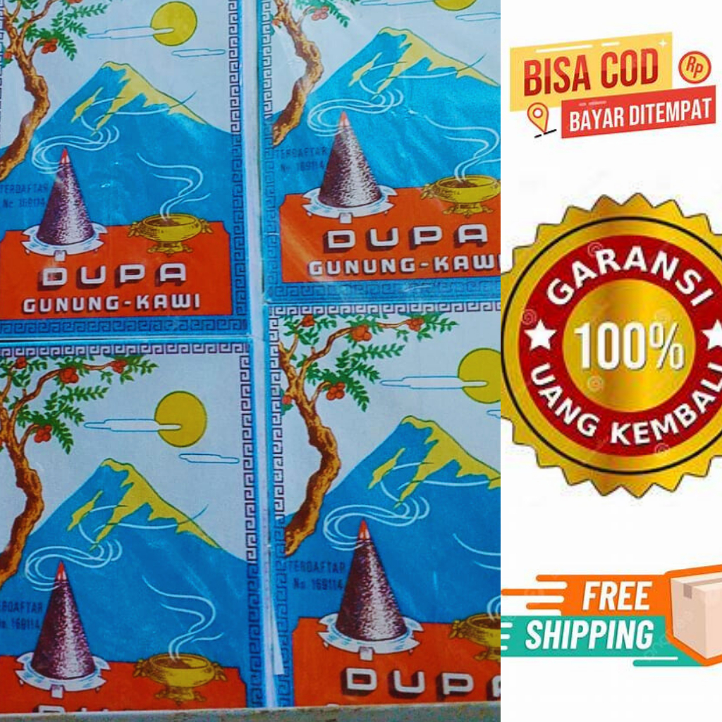 Dupa / Dupa Tumpeng Gunung Kawi Buah Tho / Dupa Tumpeng Gunung Kawi Buah Tho Biru / Dupa Tumpeng