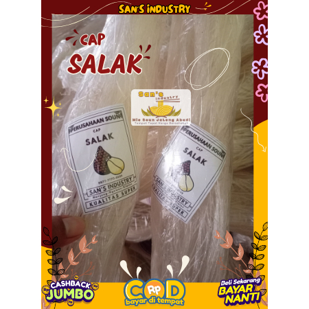 

mie soun panjang cap salak bihun klaten isi 10 pcs berat 1 Kg