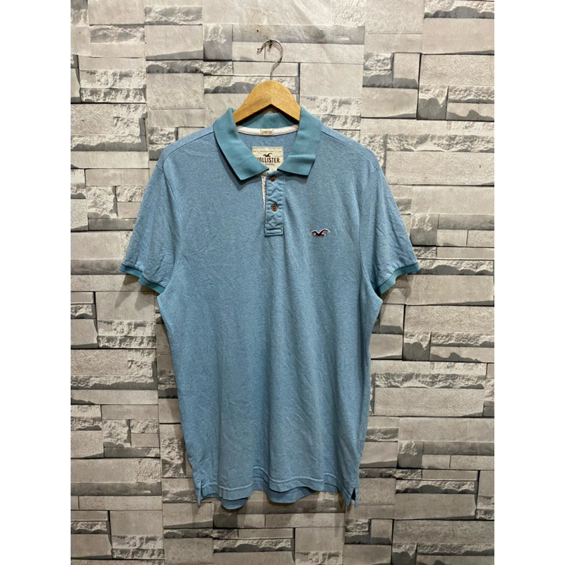 kaos polo hollister