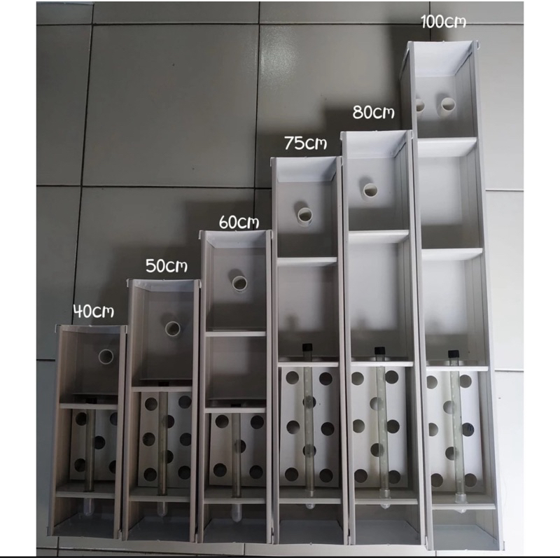 Filter Talang / Top Filter Talang Aquarium / Talang Filter Ukuran 40cm - 100cm