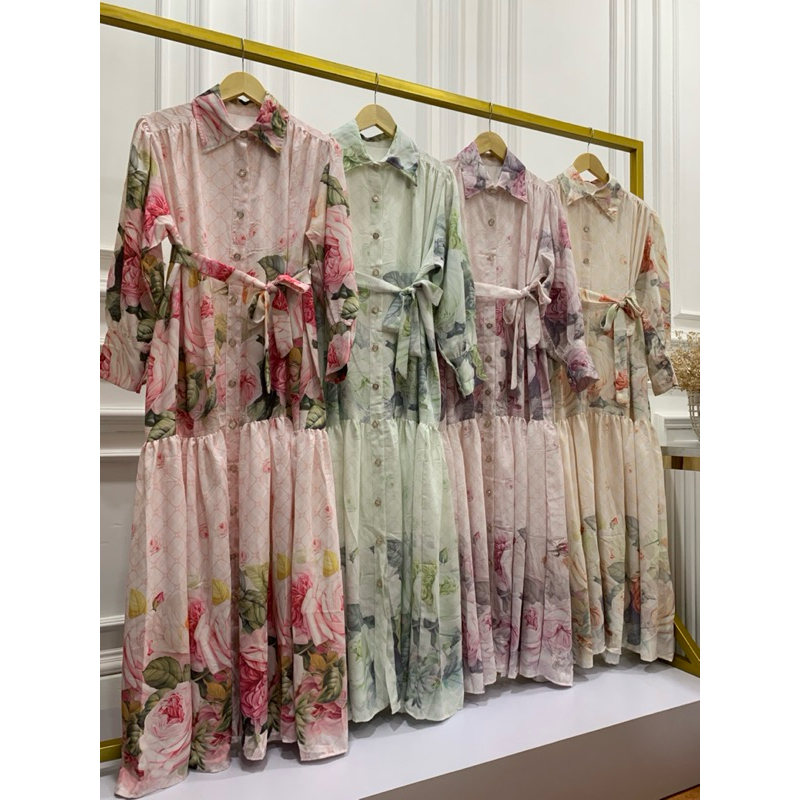 Gamis Set Hijab Juliet Rose