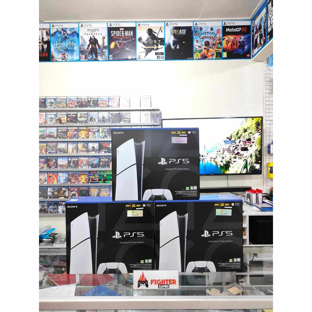 [NEW/BARU] PS5 PS 5 Slim Digital Version Playstation 5 Garansi Resmi SONY