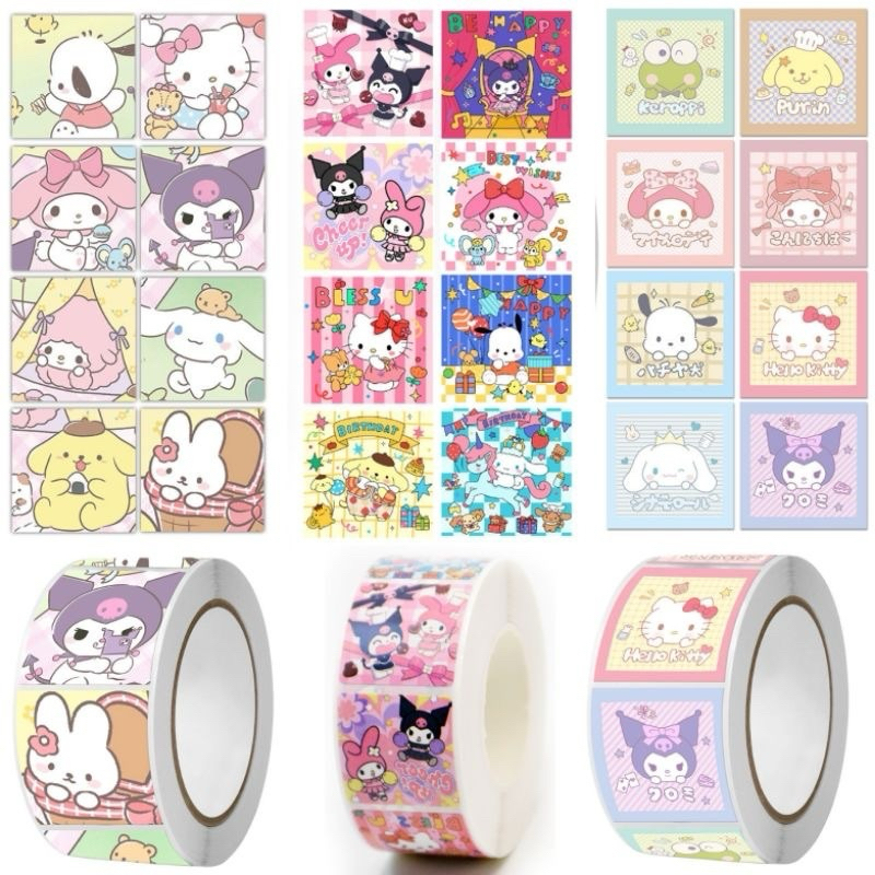 

KIDDY STICKER ROLL (1ROLL ISI 500PCS)