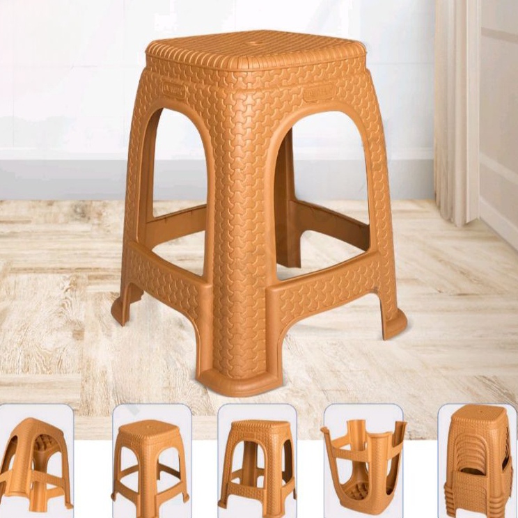 Lariiss KURSI PLASTIK ROTAN BASO TABITHA  KURSI BASO PLASTIK ROTAN ANYAM TABITHA KURSI PLASTIK HITAM