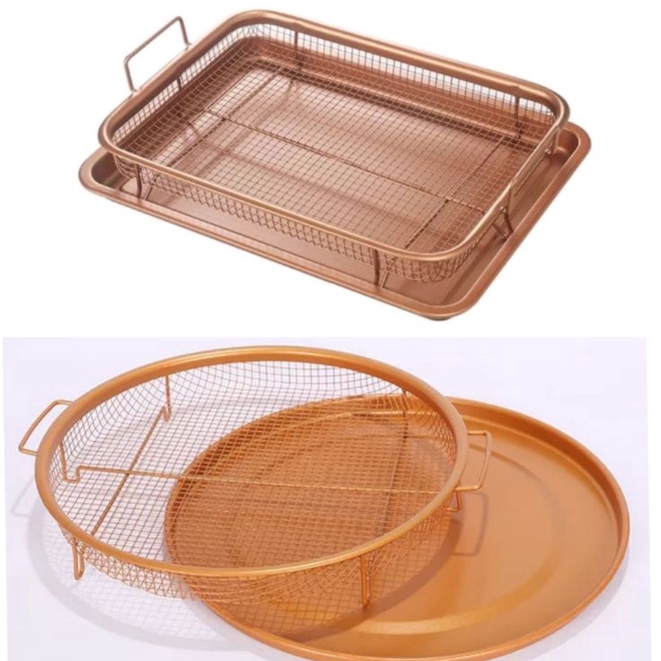 RTy Aveline Cooper Crisper Tray  Baking Tray  Oven Tray  Peniris Minyak  Crisper Tray  Cooling Rack