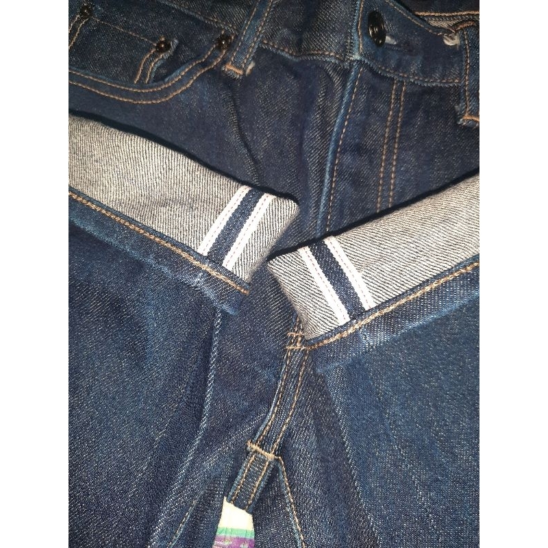 Uniqlo Jeans Selvedge Blue Indigo