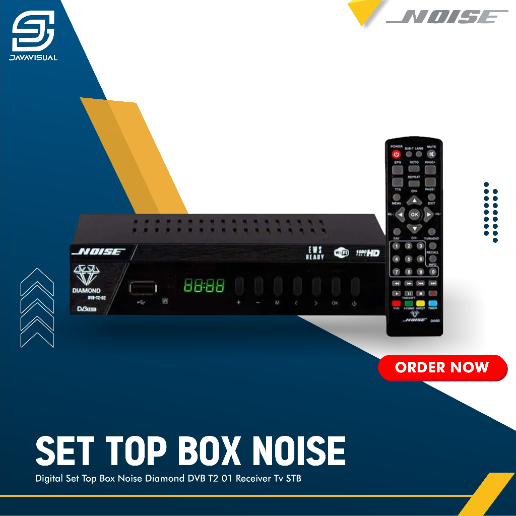 [JaVis] Digital STB NOISE Set To Box Noise Diamond DVB T2 01 Receiver TV STB
