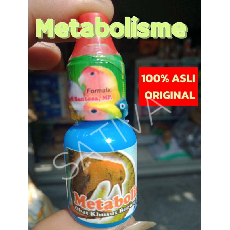 Metabolisme Burung Dr.Edi Asli Original