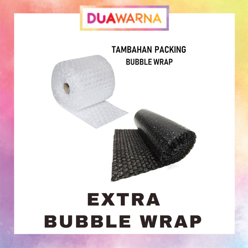 

DuaWarna bubble warp extra /tambahan bubble / bubble packing tambahan