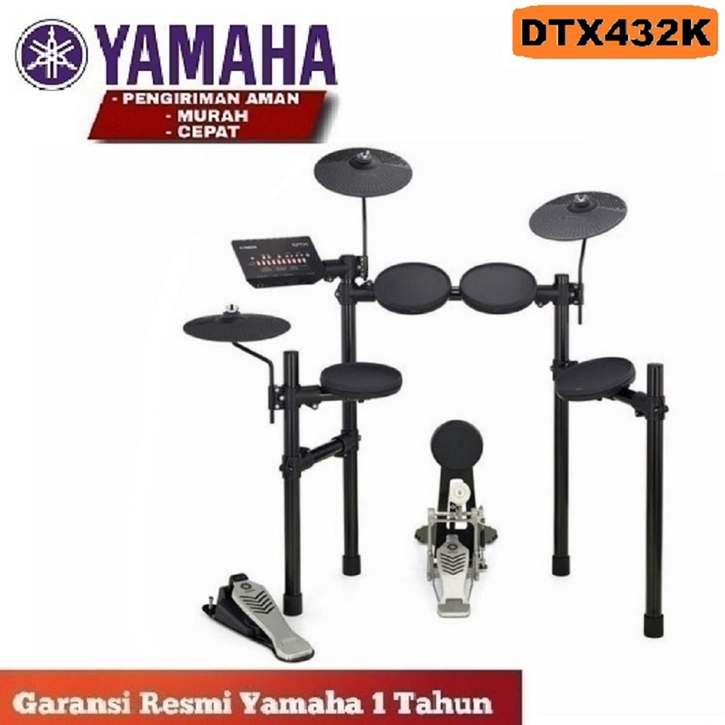 Drum Elektrik Yamaha DTX432 / DTX432K / DTX 432 / 432K