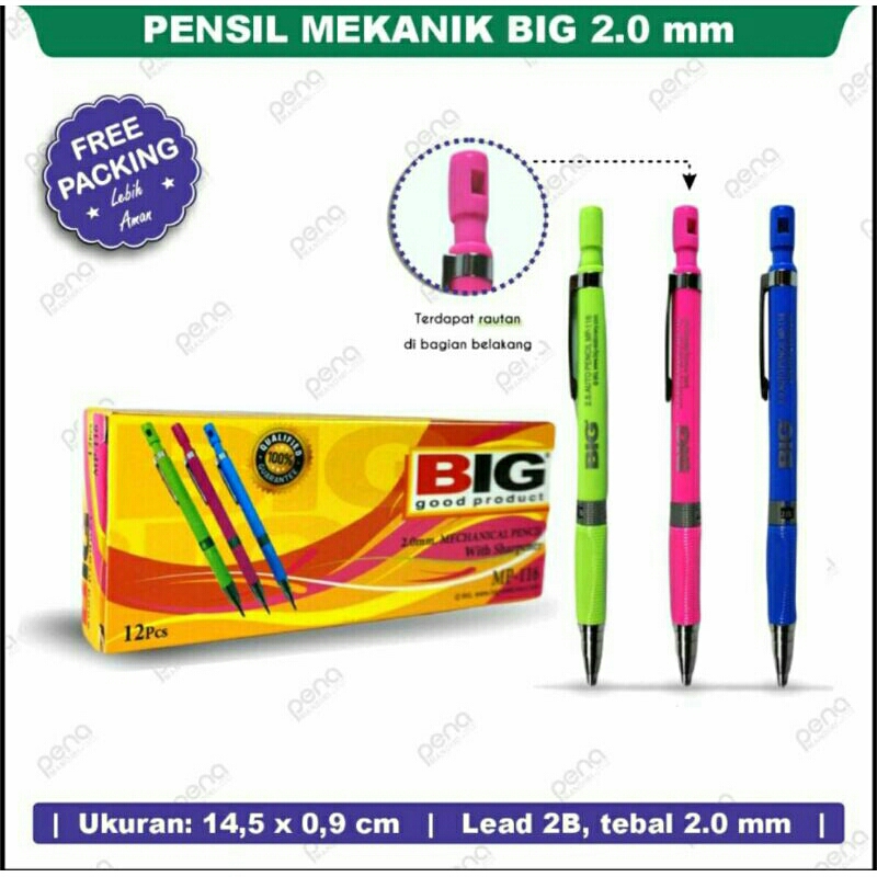 

Pensil Mekanik 2.0 Merk Big