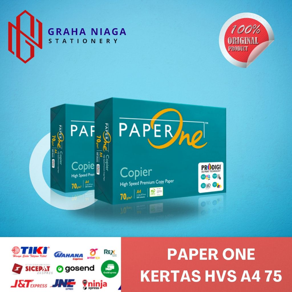 

Paperone A4 75 gram / Kertas Hvs