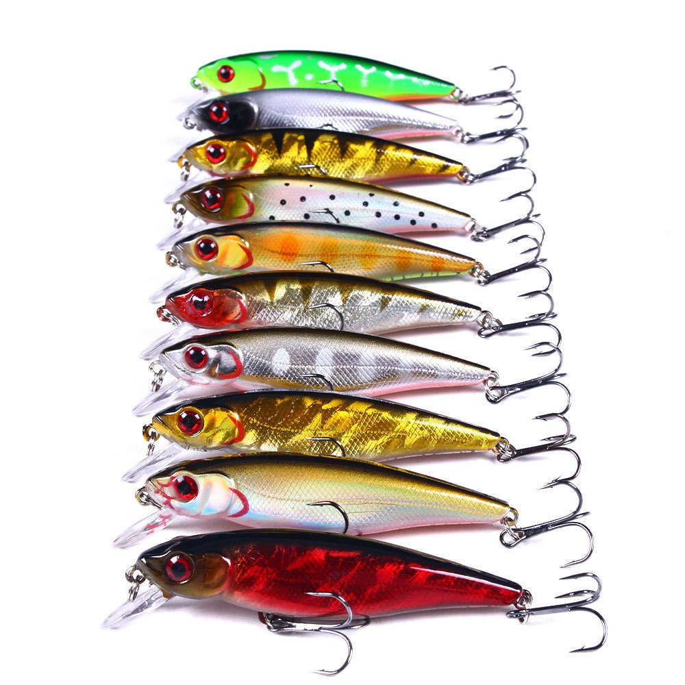 umpan pancing Minnow 9 cm 9,2 gram mancing casting fishing lure