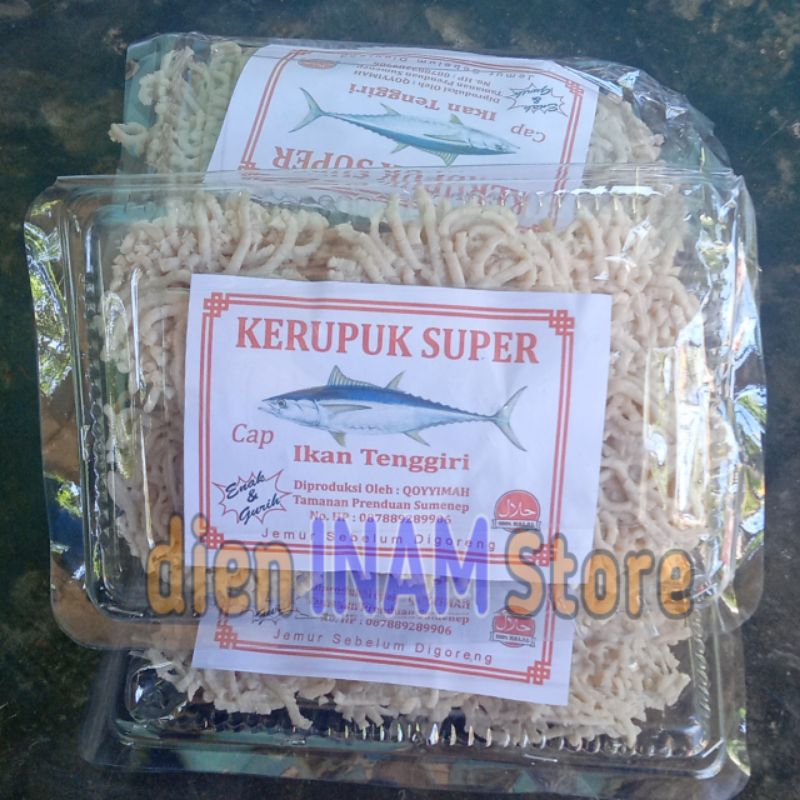 

KERUPUK SUPER IKAN TENGGIRI