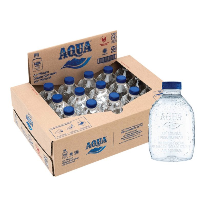 

AQUA AIR MINERAL CUBE 220 ML 1 KARTON/24 BTL