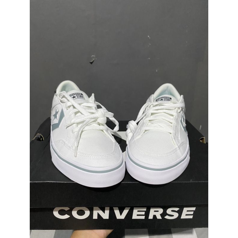 Converse Tobin Canvas Ox - White/Tidepool