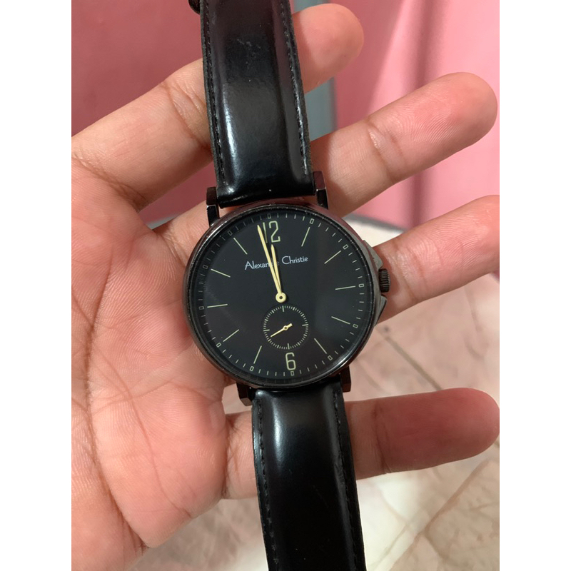 jam tangan Alexandre Christie 8458MS second original