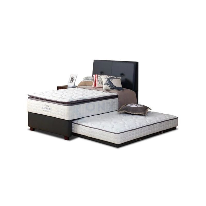 SPRING BED SAPPHIRE DREAM SPRING BED TERBARU SPRING BED GUHDO 2 IN 1 KASUR 2 IN 1 GUHDO SPRING BED S