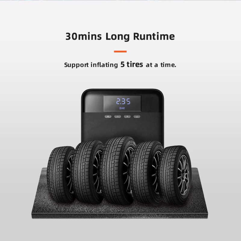 pompa ban mobil electrik 70mai midrive 12v - TP03