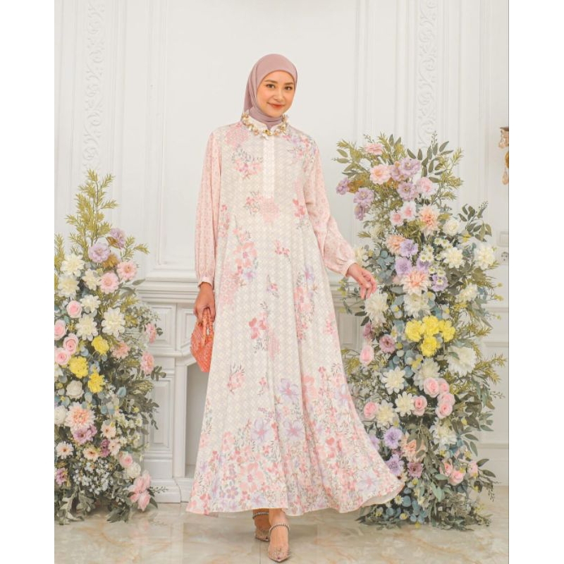 rayana dress rosette kienka official