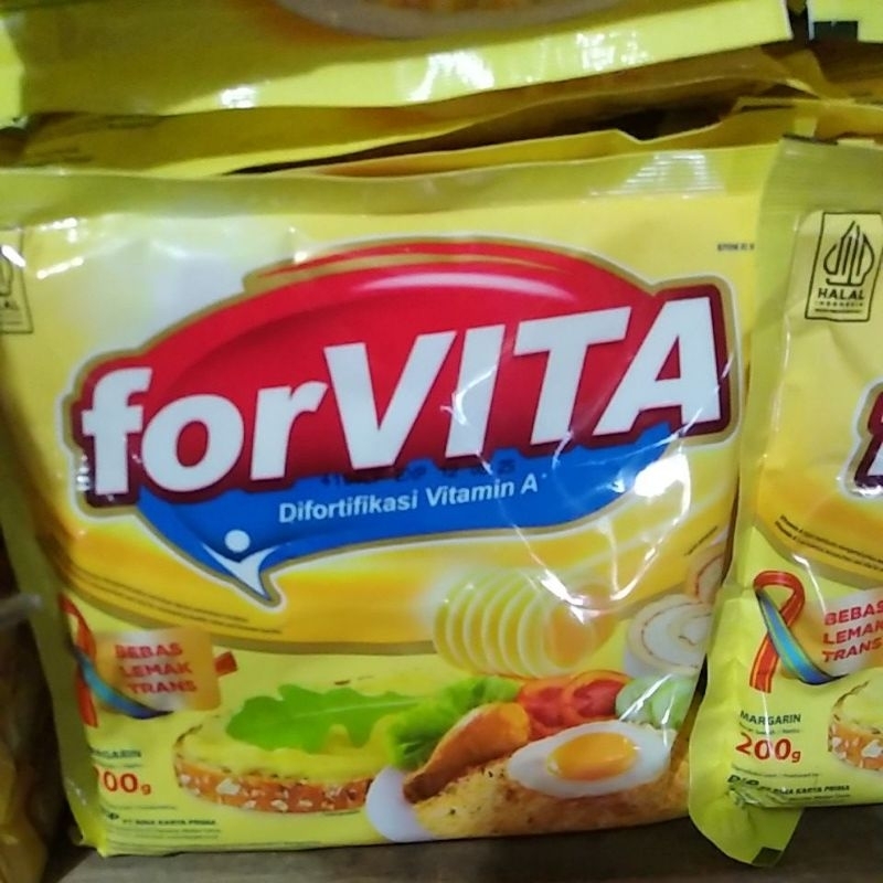 

margarin forvita filma blueband 200gr mentega