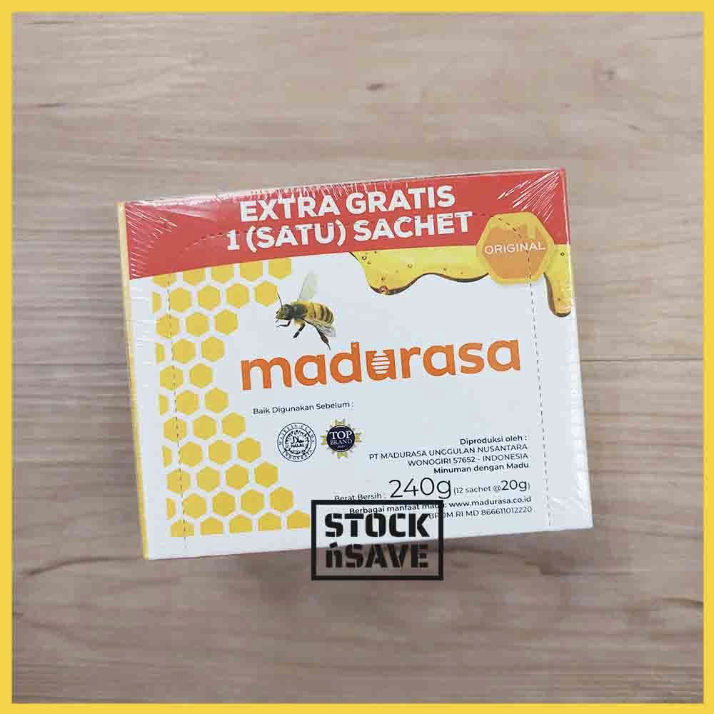 

Madurasa Minuman Madu Original per box isi 12 sachets