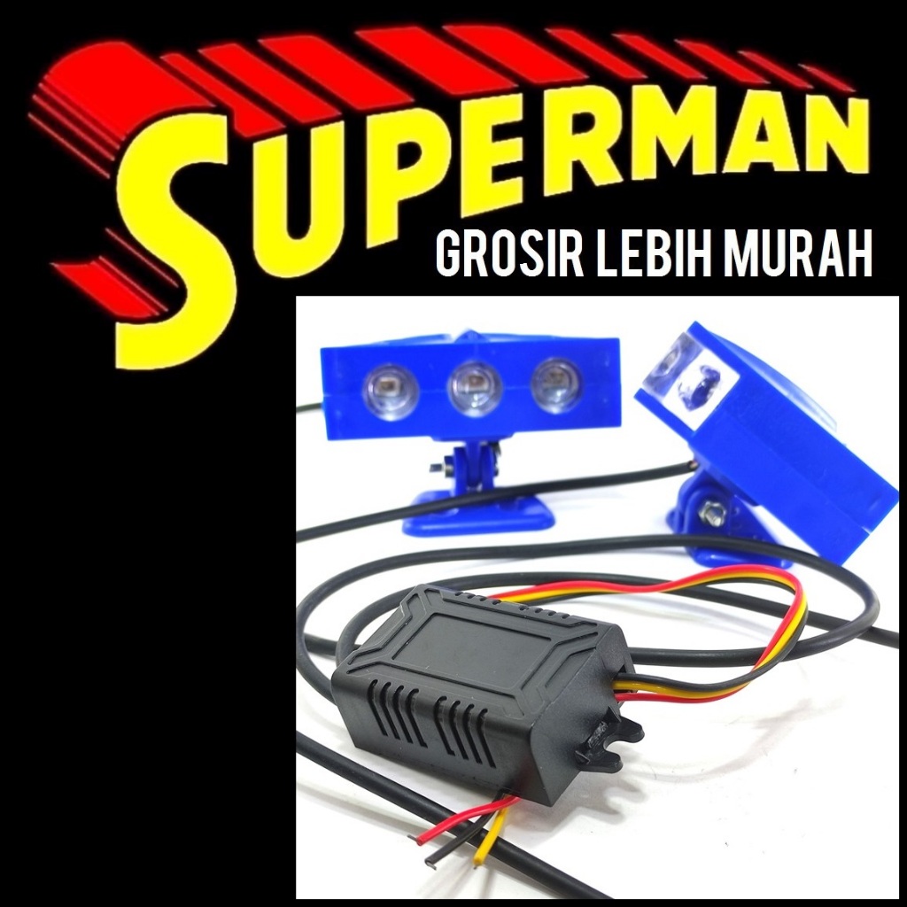 TERMURAH DI INDONESIA eceran lampu led segitiga modul kedip flash segi tiga kolong sein sen stop rem