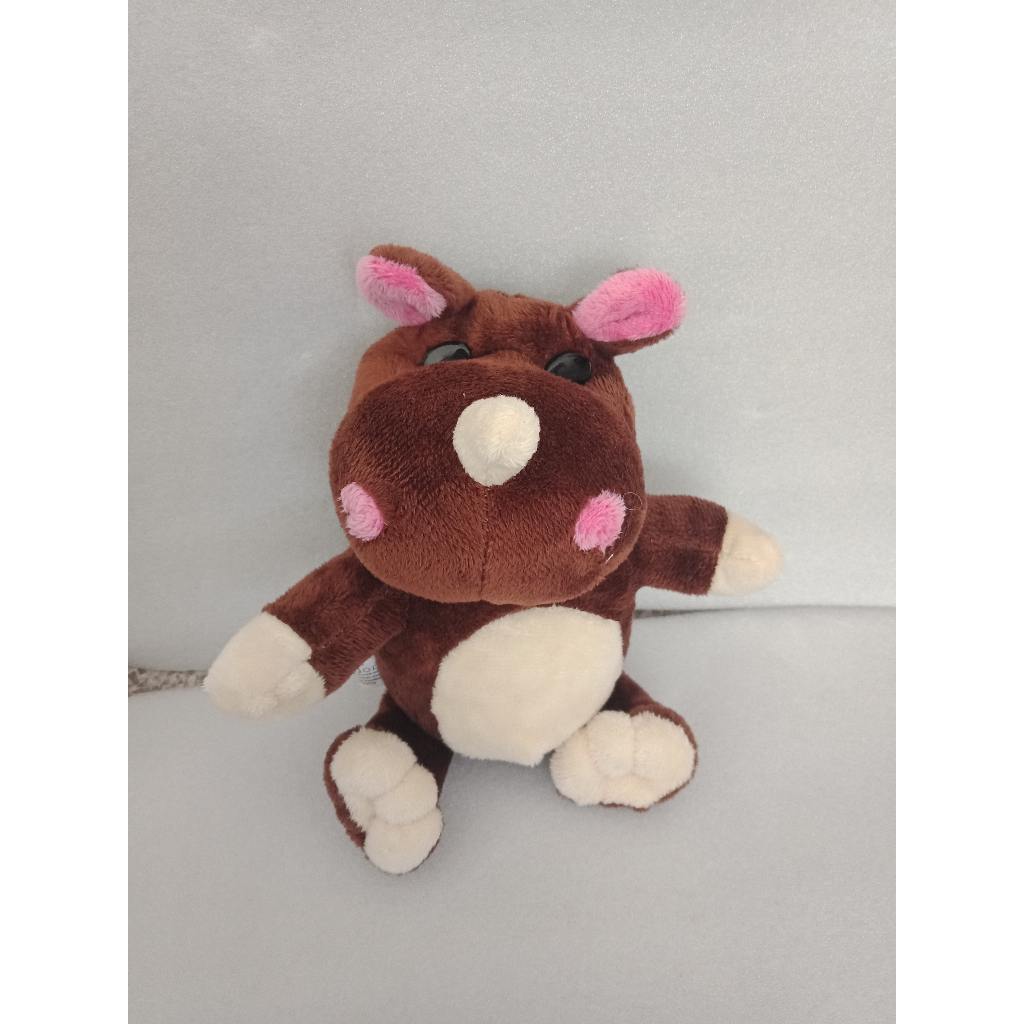 Boneka Badak Bercula satu Boneka Badak Lucu Imut Limited edition