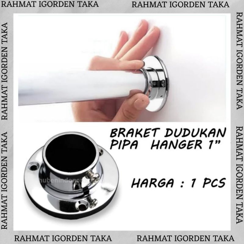Bracket besi gorden, Bracket topi, Bracket pipa bulat