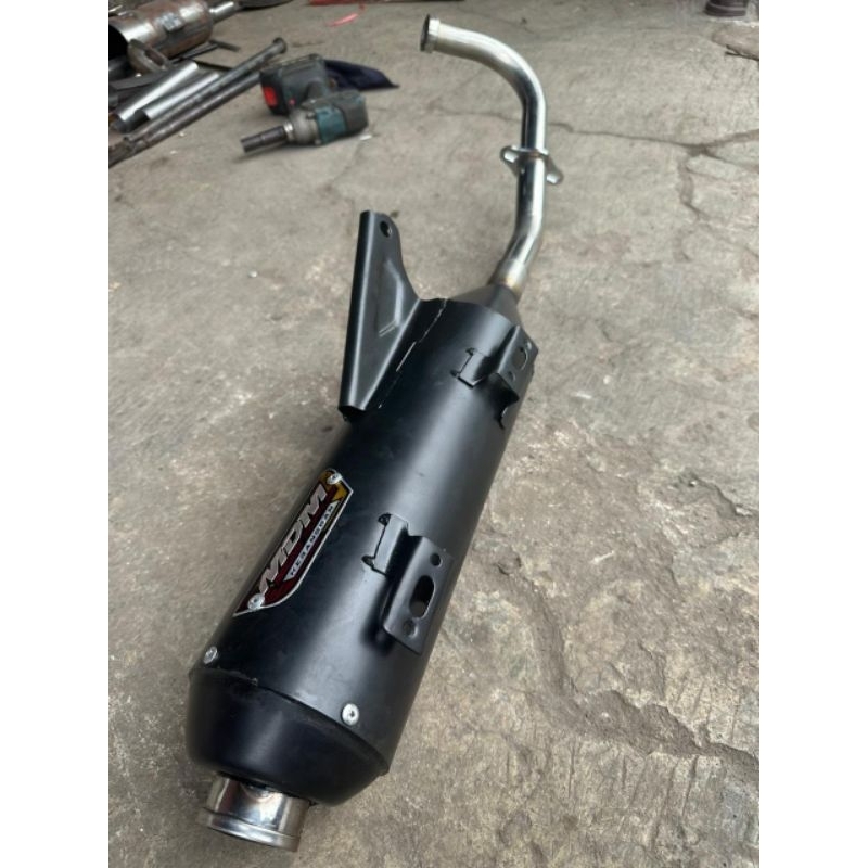 KNALPOT SET MIO SPORTY MIO SMILE STANDR RACING LEHERAN 28-32 BENDING