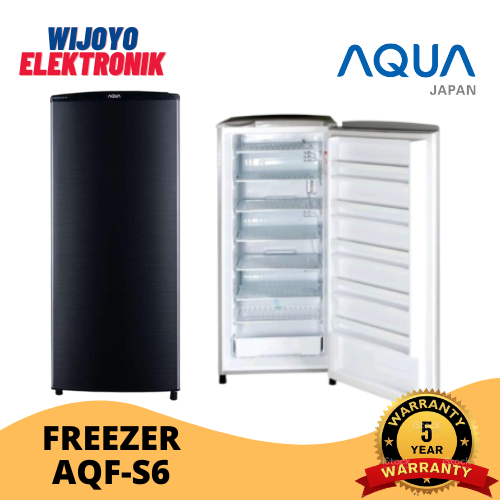 Freezer 6 Rak Sanyo Aqua AQF S6
